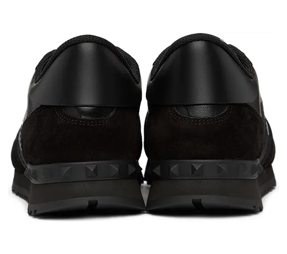 Valentino Garavani Black Camo Rockrunner Sneakers (WY0S0723NSD) (4)