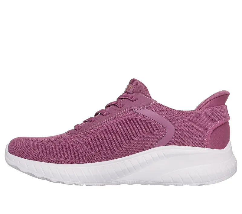 Skechers Slip-ins: BOBS Sport Squad Chaos Sneaker Donker Roos