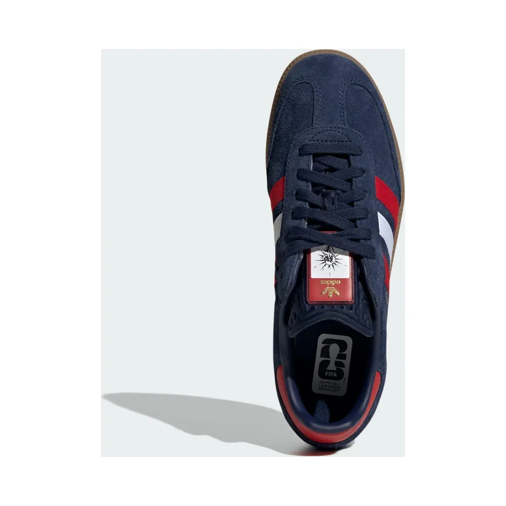 Adidas Samba OG “FIFA World Cup 2026 Night Indigo Scarlet” (IH6828)