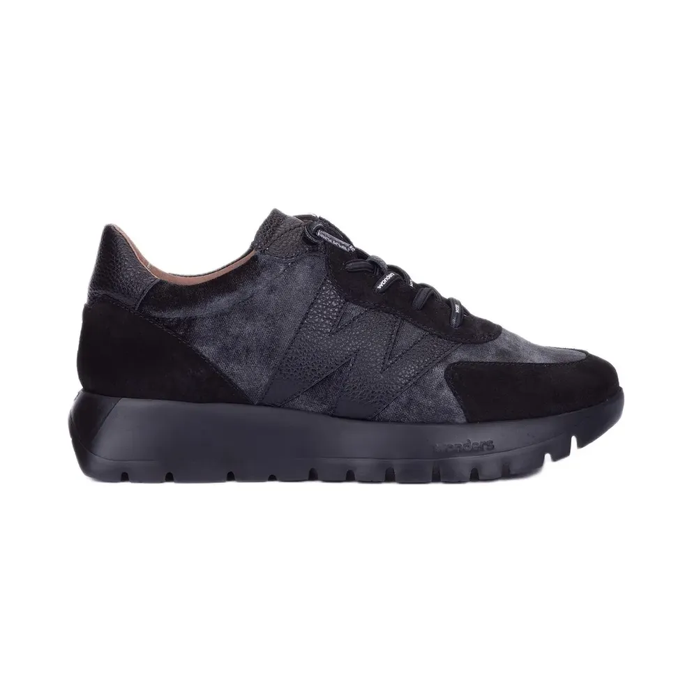 Wonders sneaker Black (A-24111-Black)