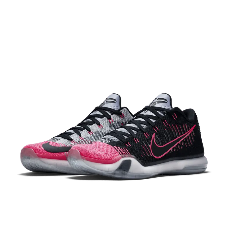Nike Kobe 10 Elite Mambacurial Black/Black-Wolf Grey-Pink Flash (747212-010)