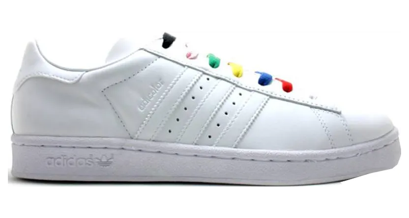 adidas Century Lo Adicolor White (Colored Laces)