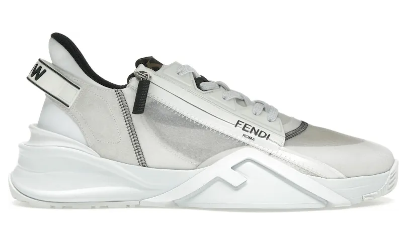 Fendi Nylon Low Top White (7E1392EKVF0AGX) (2)