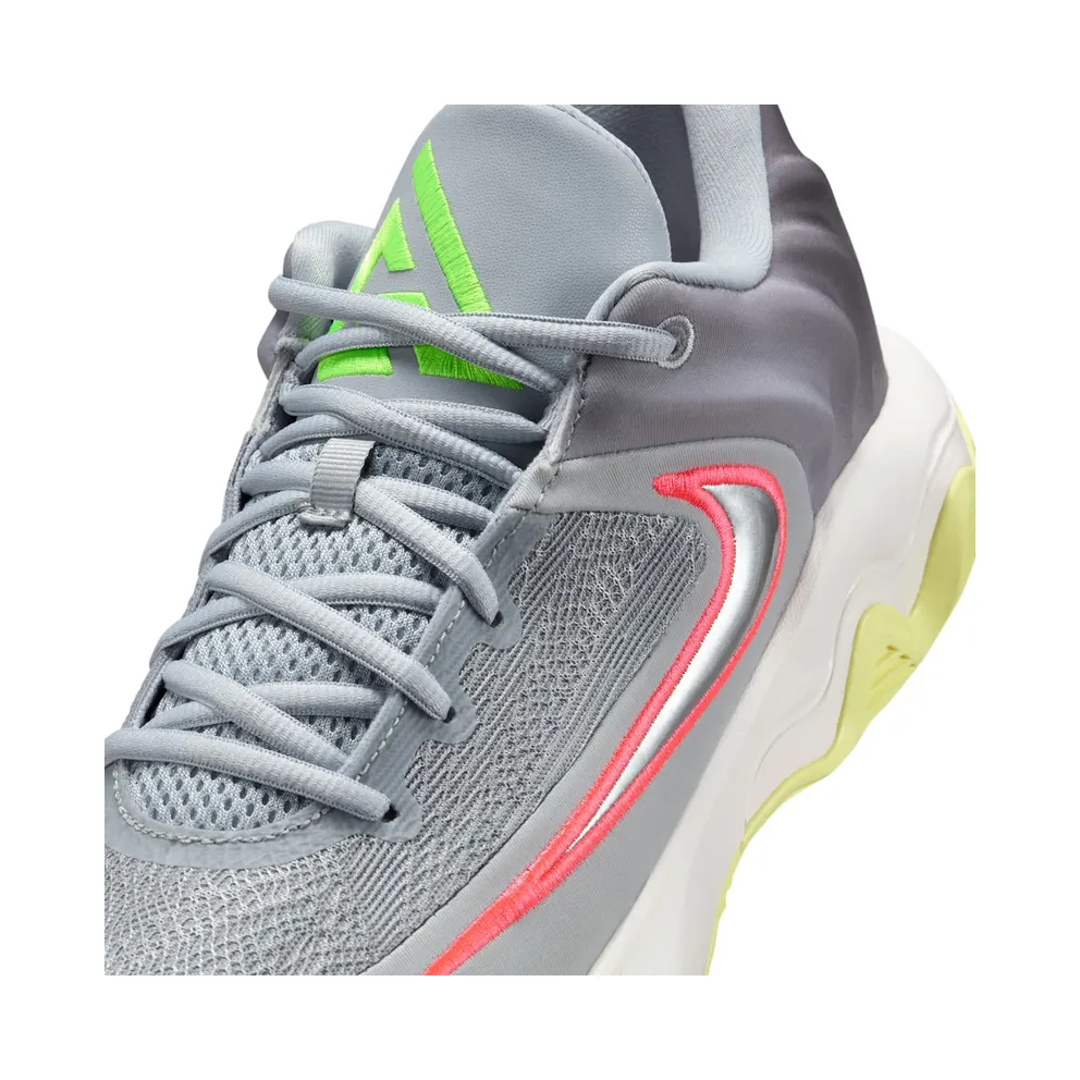Nike Giannis Immortality 4 Wolf Grey Luminous Green (FQ3680-009)