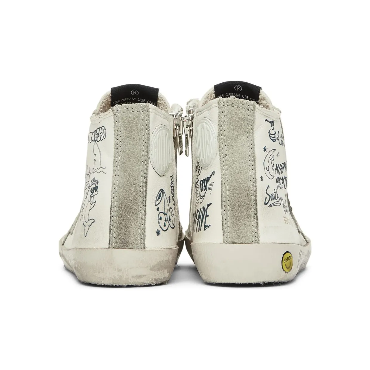 Golden Goose Kids White Francy Classic Sneakers (GYF00113.F002669.10220) (2)