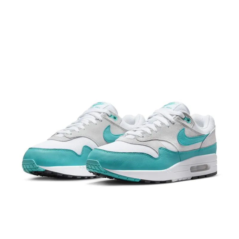 Nike Air Max 1 SC Neutral Grey/White/Black/Clear Jade (DZ4549-001)