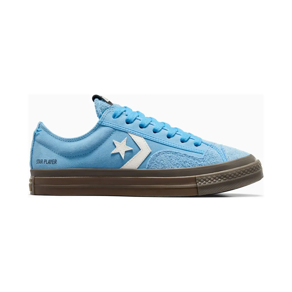 Converse Star Player 76 Suede Lt Blue/Egret/Black (A09085C)