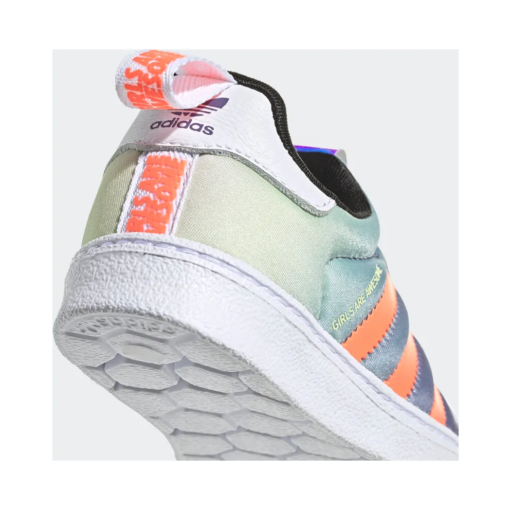 adidas Superstar 360 Girls Are Awesome (TD) Cloud White/Icey Pink/Signal Coral (FW8125)