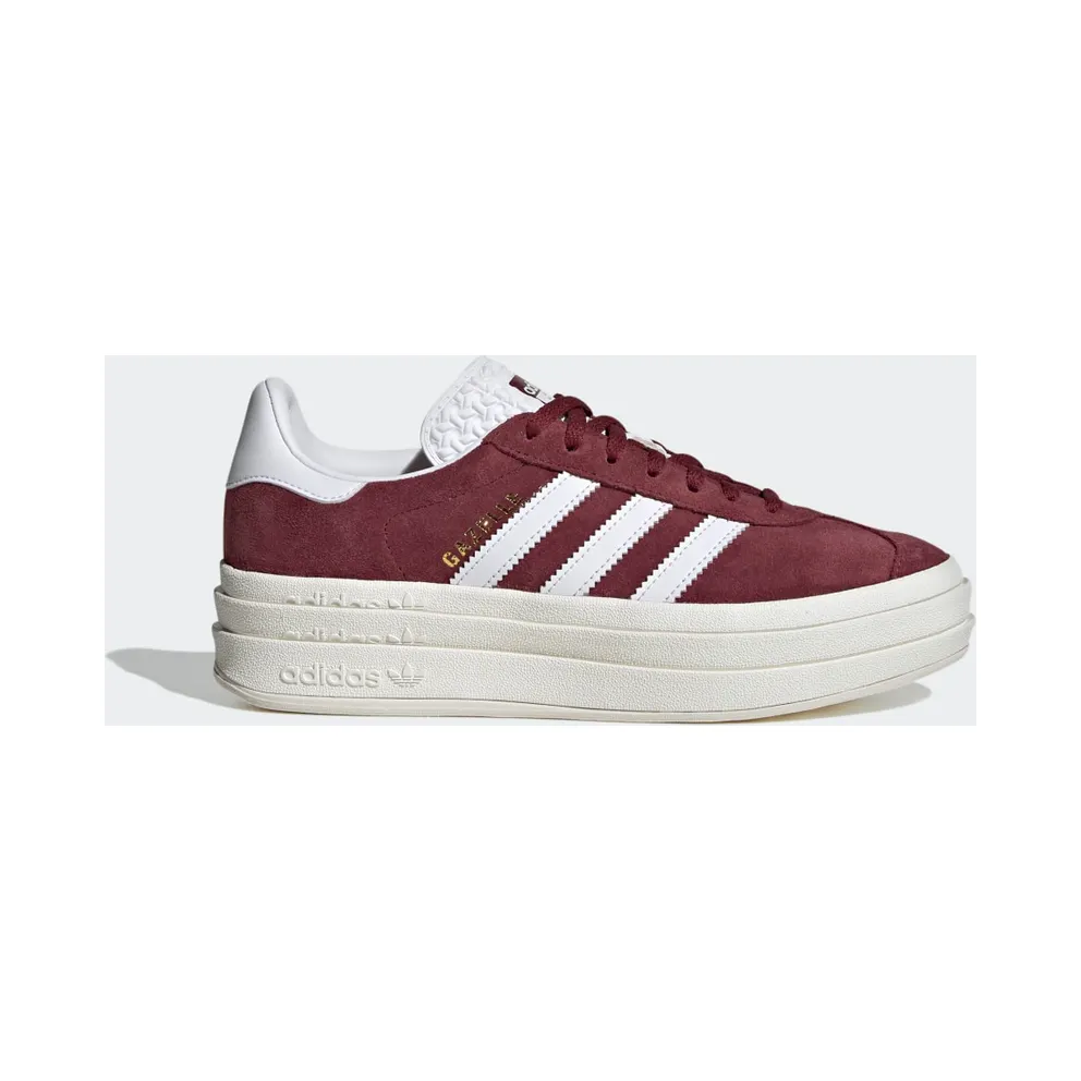 Adidas Gazelle Bold Shadow Red / Cloud White / Core White (HQ6892)