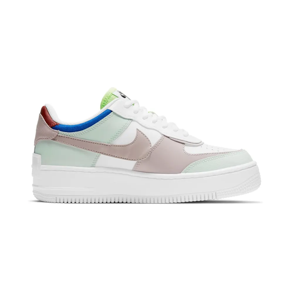Nike Air Force 1 Shadow Pixel – “Barely Green / White / Platinum Violet / Black” (CV8480-300)