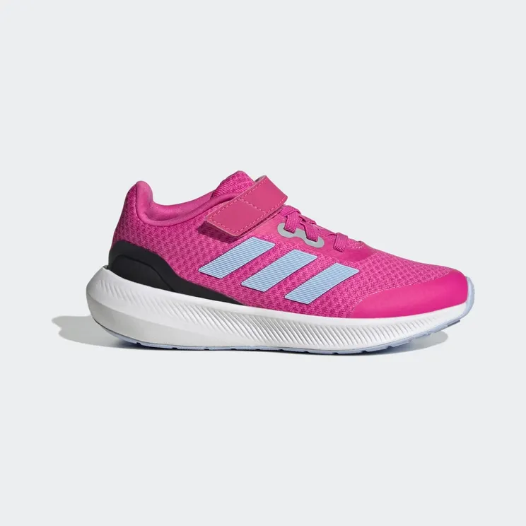 adidas RunFalcon 3.0 met Elastische Veters en Klittenband Lucid Fuchsia / Blue Dawn / Core Black (HP5874)