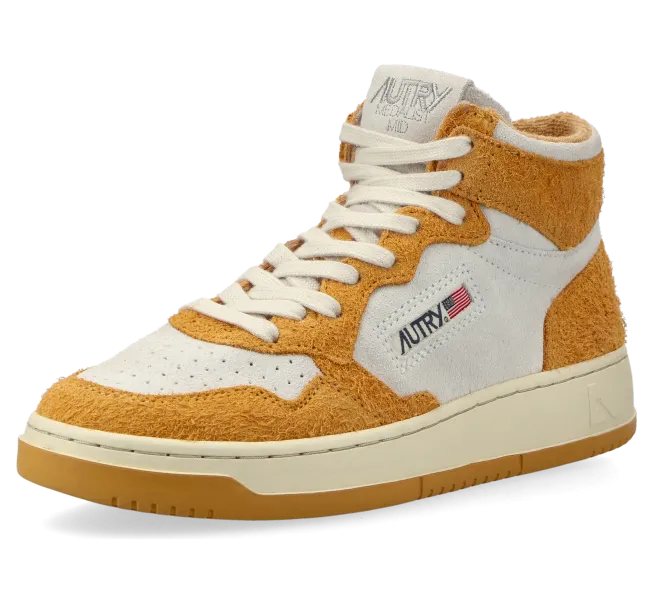 Autry Medalist Mid W (suede / hair orange) – AUMWSH08 (2)