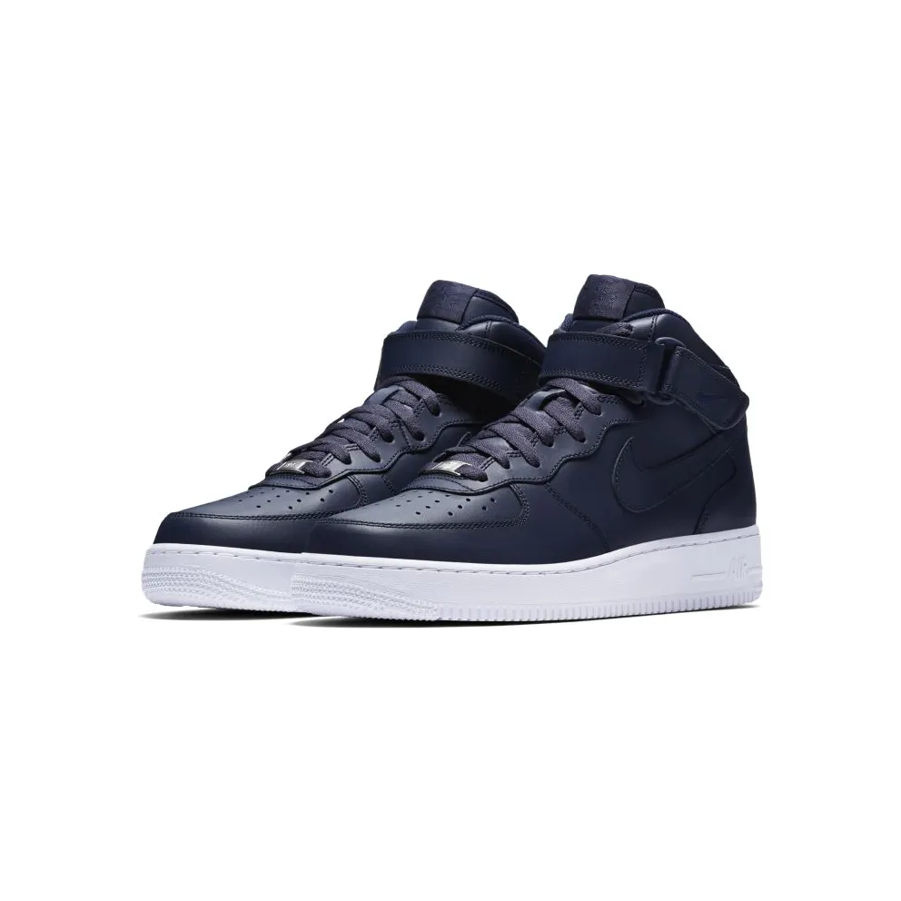 Nike Air Force 1 Mid 07 Obsidian Obsidian-White Obsidian/Obsidian-White (315123-415)