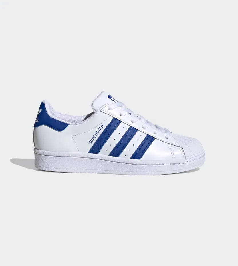 adidas Superstar Cloud White / Royal Blue / Cloud White (FW0772)