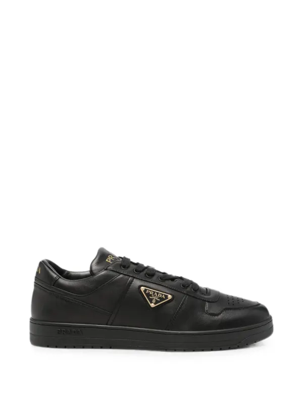Prada Downtown logo-plaque sneakers – Black (2EE364D001F038)