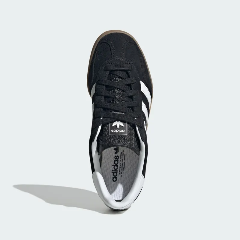 Adidas Gazelle Indoor Kids Core Black / Cloud White / Gum (JQ8701)