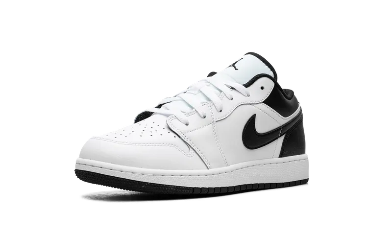 Air Jordan 1 Low GS “WHITE BLACK” (553560-132)