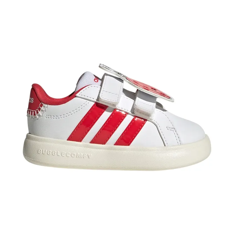 adidas Grand Court 3.0 White Pure Ruby Off White (KJ8652)