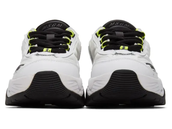 MSGM White Chunky Sneakers (2841MDS7001 140) (2)