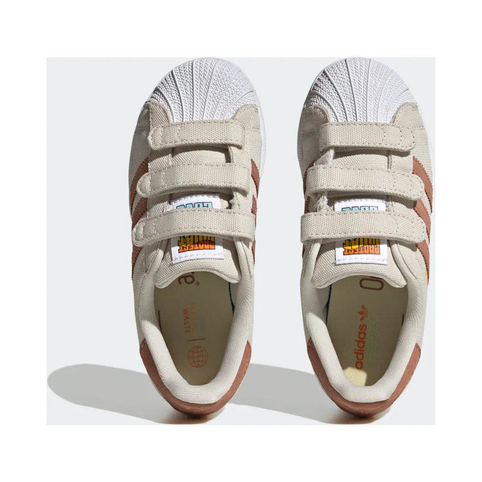 Adidas Superstar Aluminium / Clay Strata / Almost Yellow (HP6550)
