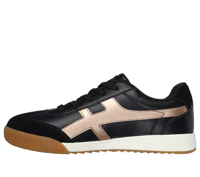 Skechers Zinger – Metallic Roads Sneaker Black/Roos Gold