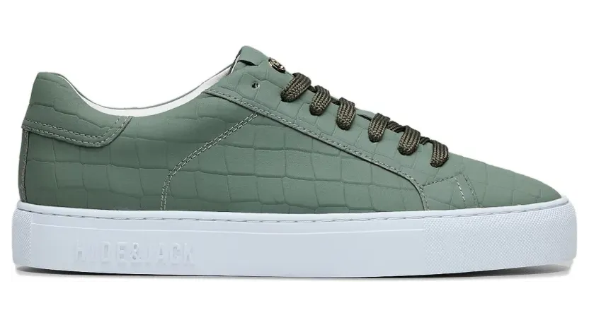 Hide&Jack Hide&Jack Essence Croco “Green” (EIBKLGRNWHT)