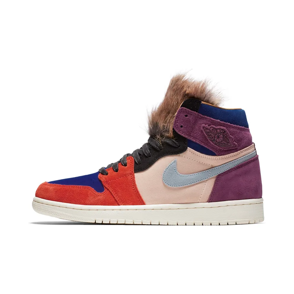Air Jordan Nike AJ I 1 WMNS Court Lux High Top OG ‘Aleali May’ (BV2613-600)