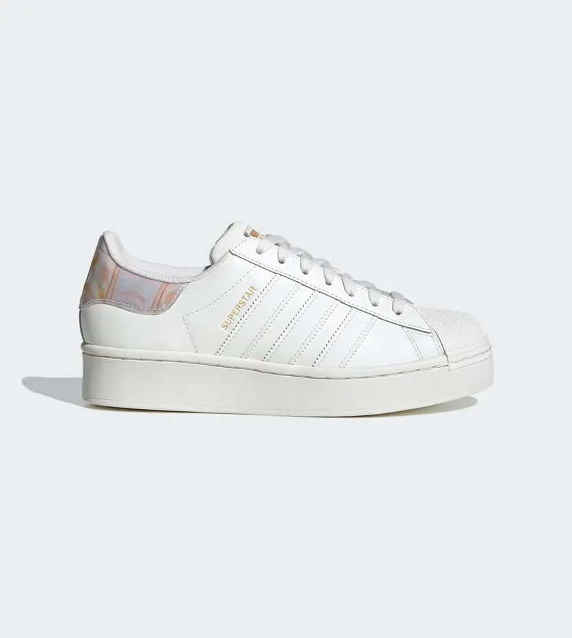 adidas Superstar Bold Core White / Core White / Gold Metallic (FY6723)