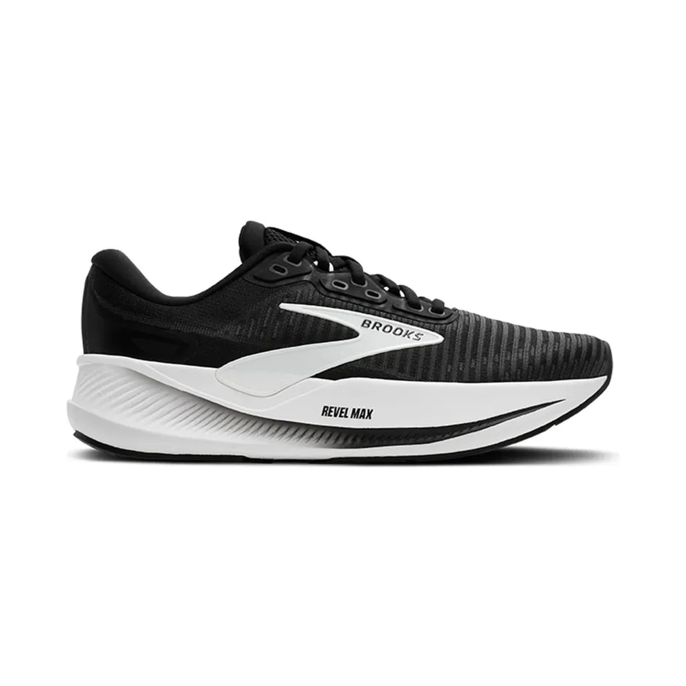 Brooks Revel Max Black Grey White (120470-1B-090)