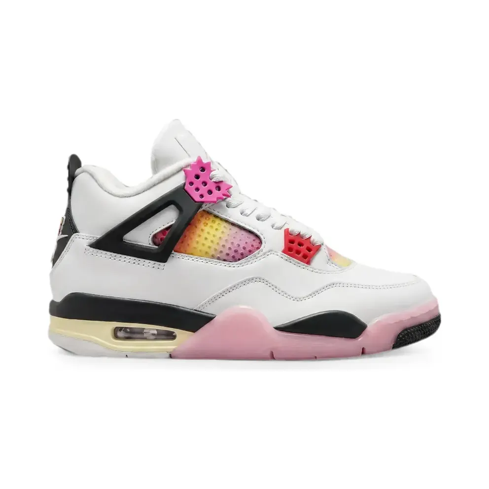 Nike Air Jordan 4 Retro lace-up – White (JA1135)