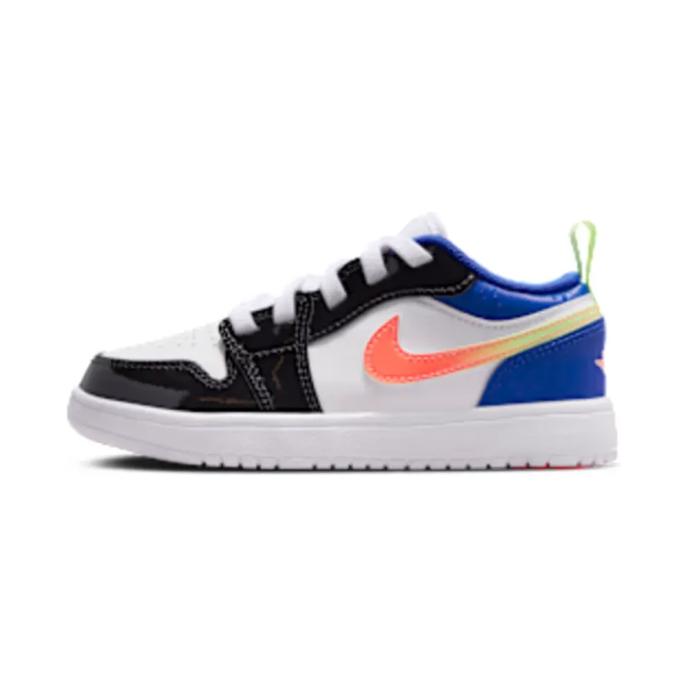 Nike Jordan 1 Low Alt SE “White / Black / Game Royal / Bright Mango” (II1250-100)