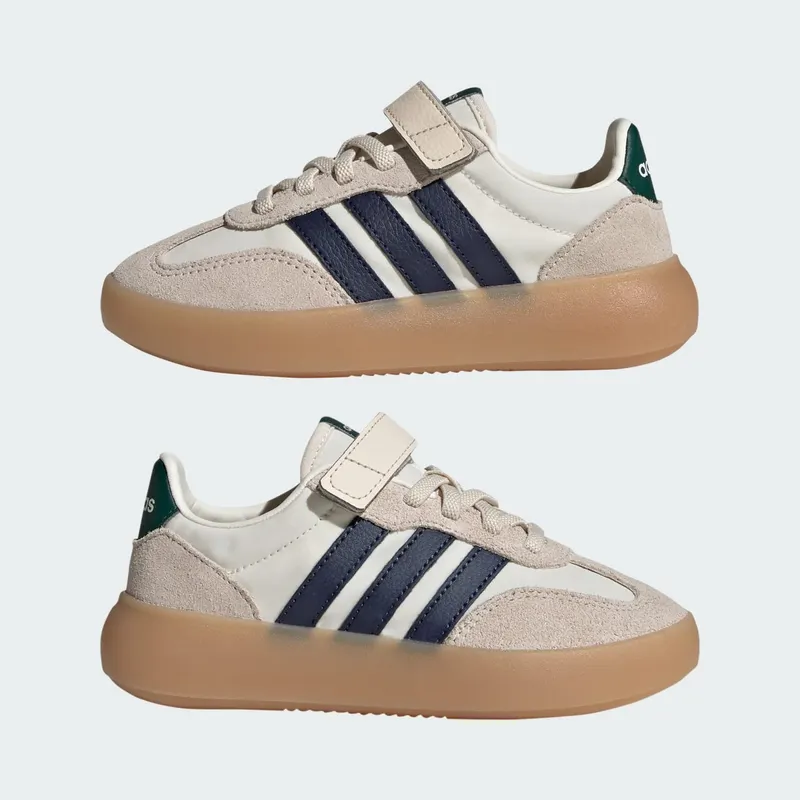 Adidas Barreda Decode Kids Off White / Collegiate Navy / Collegiate Green (JP6724)