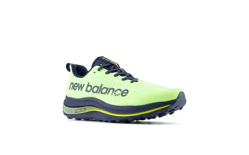 New Balance FuelCell SuperComp Trail Bleached Lime Glow Navy (MTTRXCC)