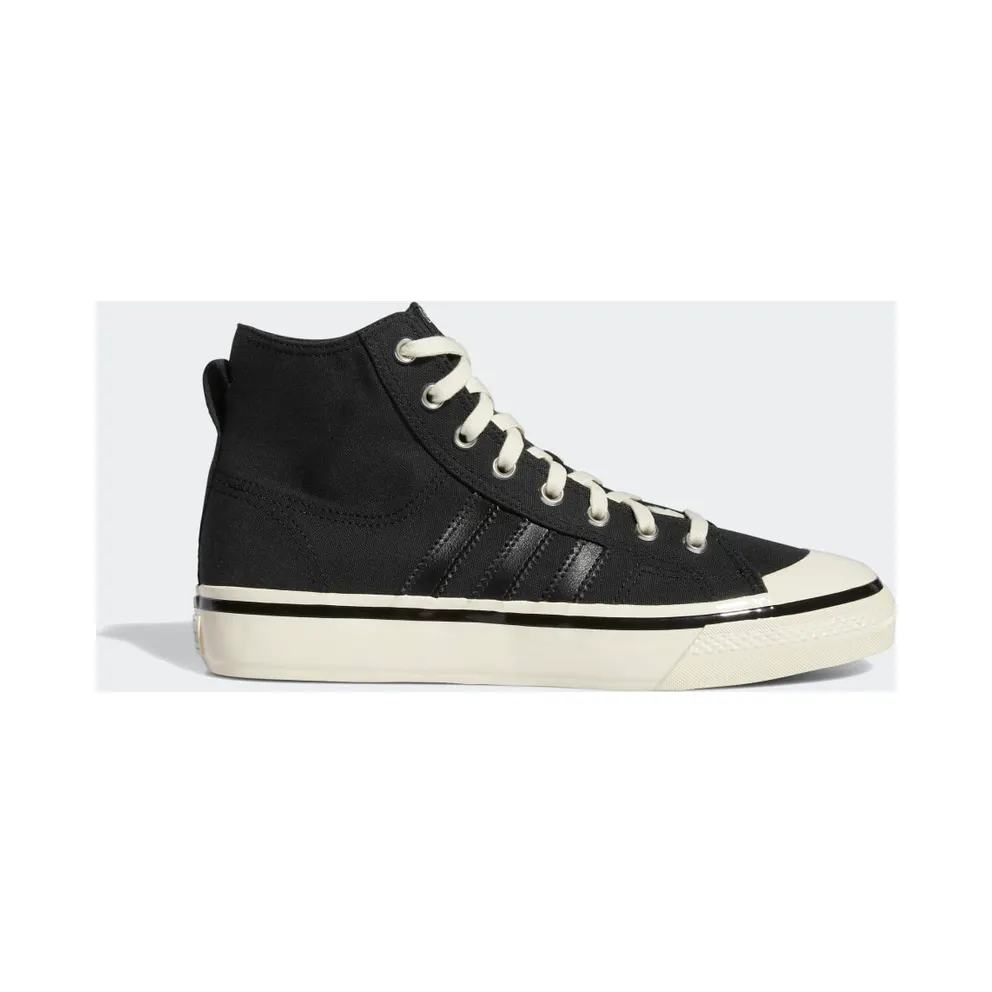 Adidas Nizza Hi RF 74 Core Black / Cream White / Gum (GX8488)