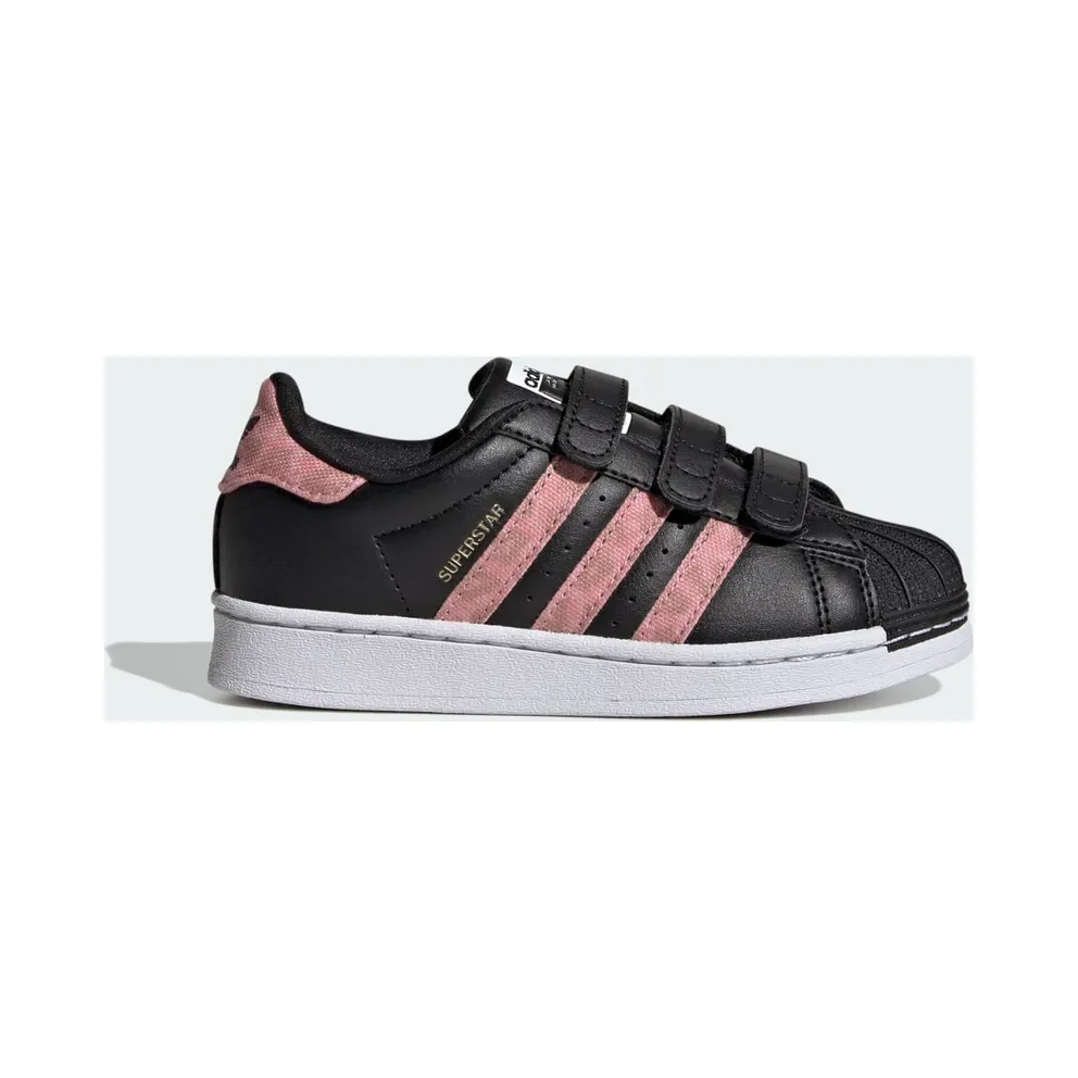 adidas Superstar Comfort Closure Kids Core Black / Core Black / Gold Metallic (ID7264)