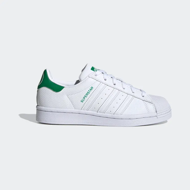 adidas Superstar Cloud White / Cloud White / Green (FW0818)