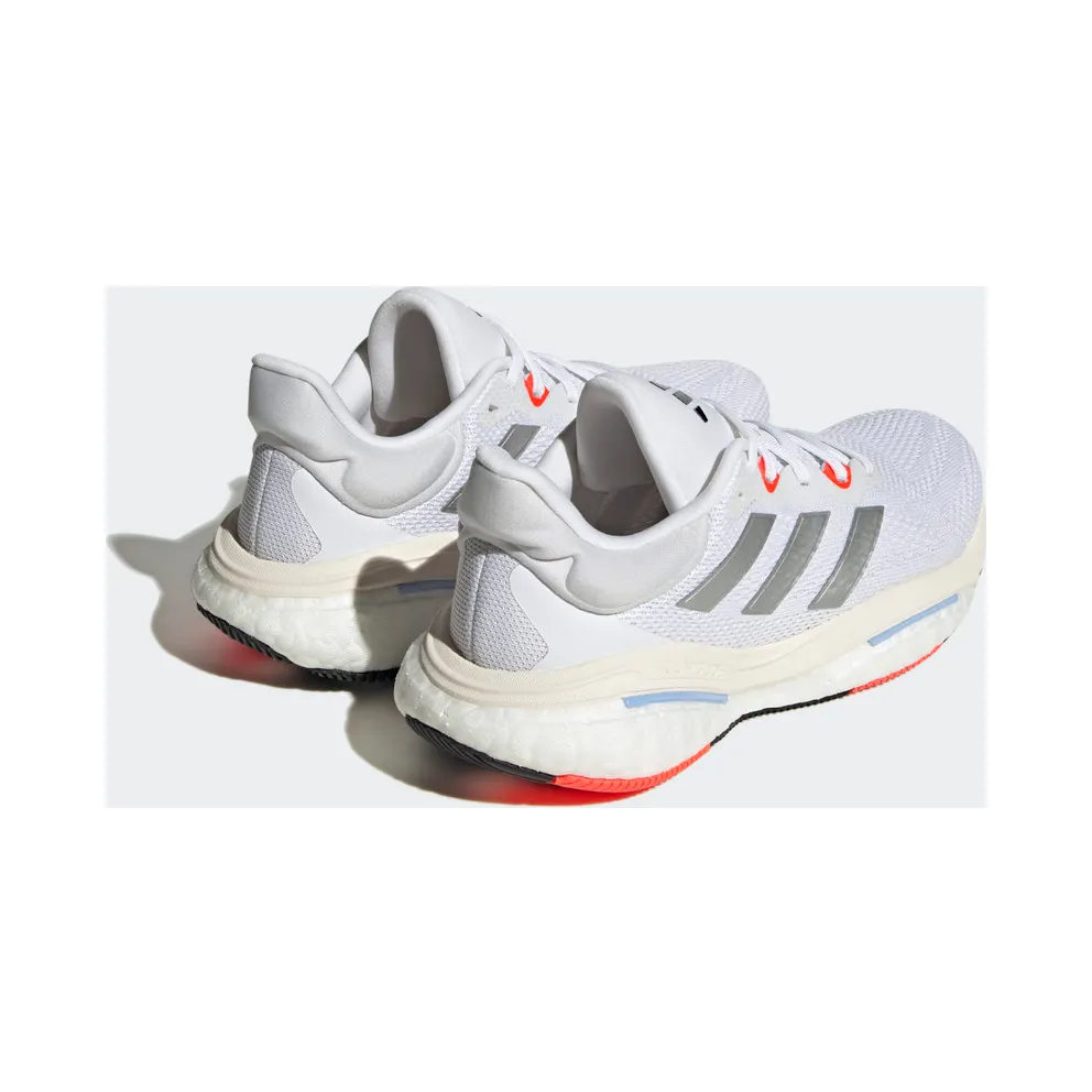 adidas SOLARGLIDE 6 Cloud White / Silver Metallic / Solar Red (HP7680)