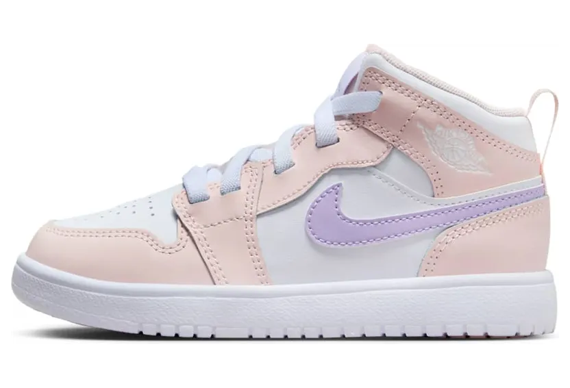 Jordan 1 Mid ALT Pink Wash White Violet Frost (FQ1311-601)