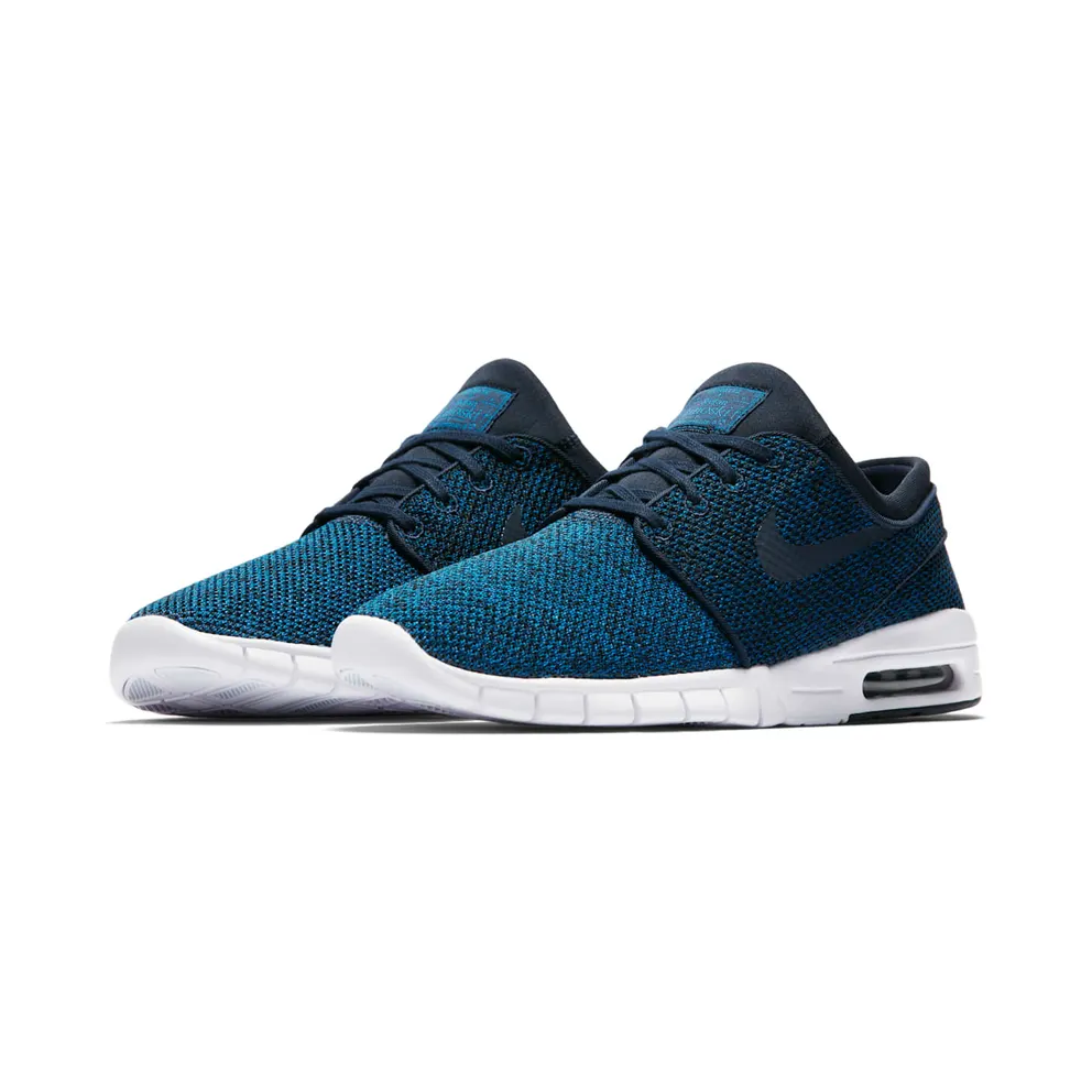 Nike Stefan Janoski Max “Industrial Blue / Photo Blue / Light Armoury Blue / Obsidian” (631303-444)