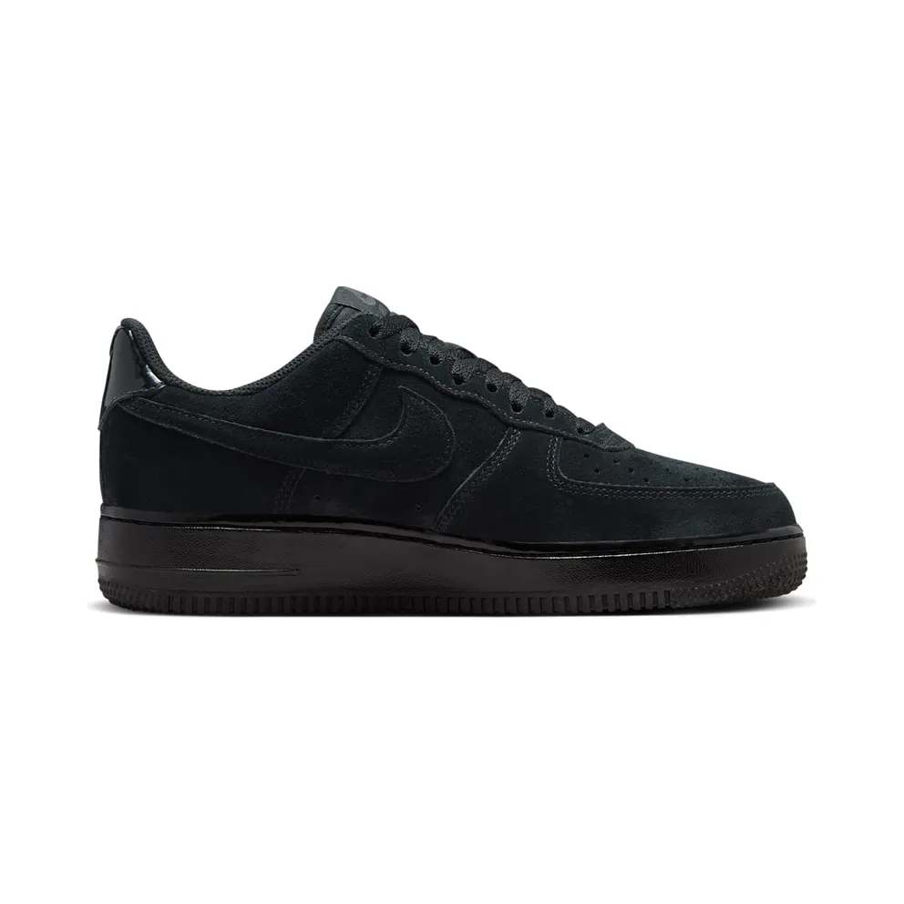 Nike Air Force 1 Low ’07 Triple Black Suede (HM9659-001)