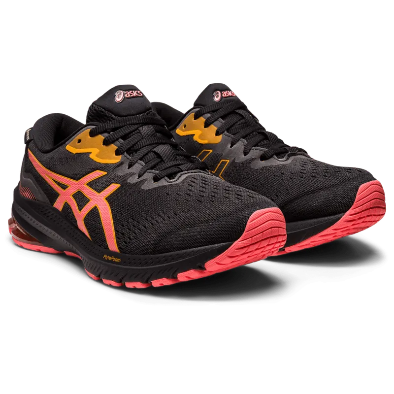 Asics GT-1000 11 GTX Black/Papaya (1012B277.003)
