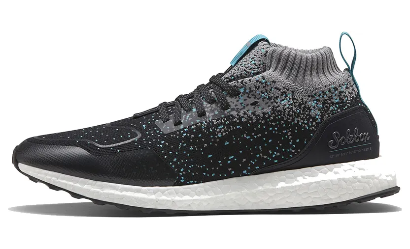 Adidas Solebox x Packer Shoes x UltraBoost Mid ‘Core Black Energy Blue’ Core Black/Energy Blue (CM7882)