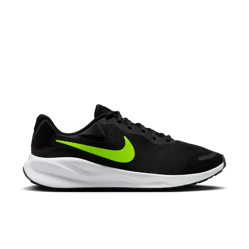Nike Revolution 7 Black White Volt (FB2207-010)