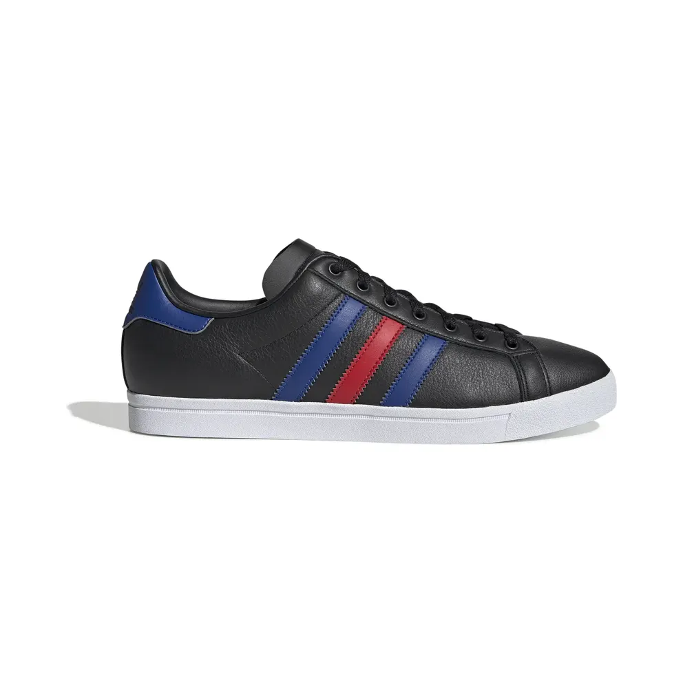 adidas Coast Star Schuh Core Black / Collegiate Royal / Scarlet (EE6199)