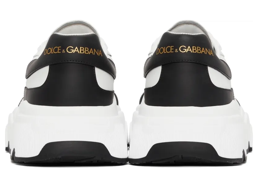 Dolce & Gabbana White & Black Daymaster Sneakers (CS1791 AX589) (4)
