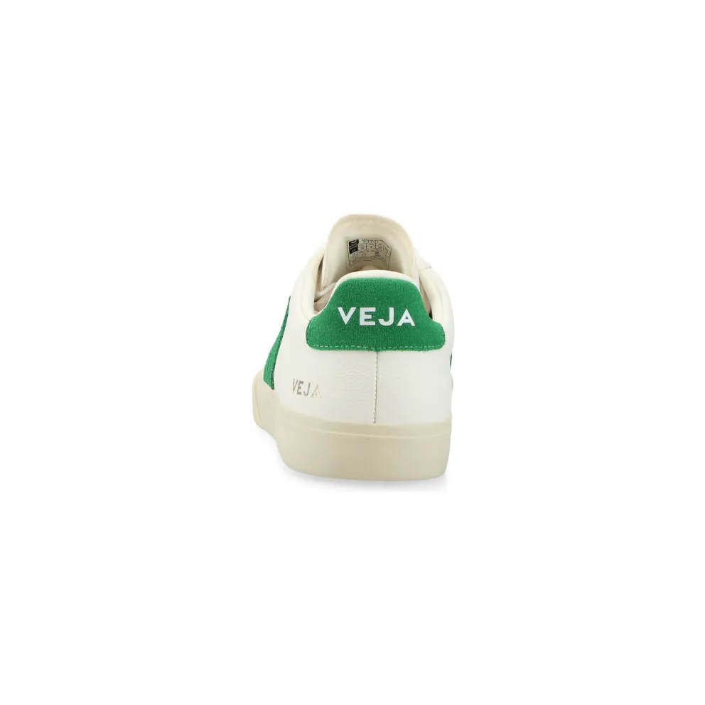 VEJA Campo Chromefree Leather (extra-white / emeraude) – CP0503690