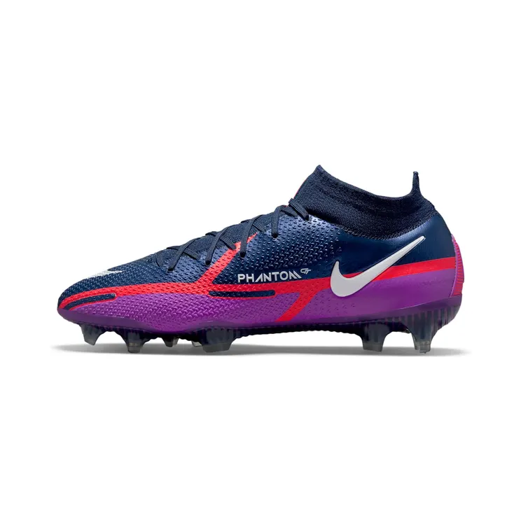 Nike Phantom GT2 Dynamic Fit Elite FG “College Navy / Vivid Purple / Bright Crimson / White” (CZ9889-415)