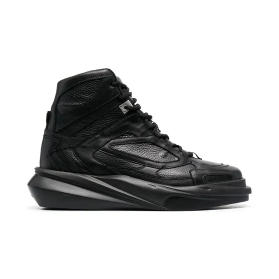 1017 Alyx 9SM High-Top-Sneakers mit Schnürung “Black” (AAUSN0032LE01)