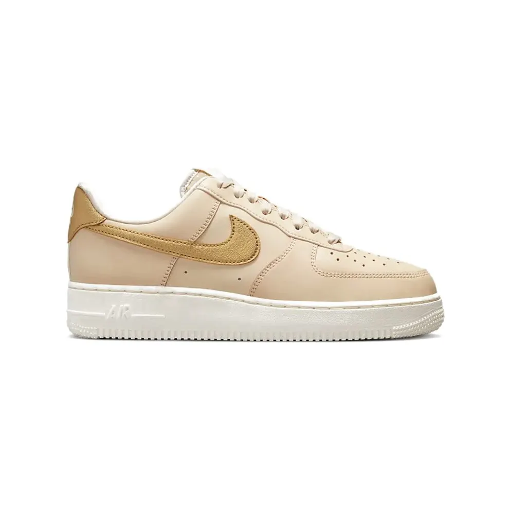 Nike Air Force 1 Low ’07 Sanddrift Metallic Gold (DQ7569-102)