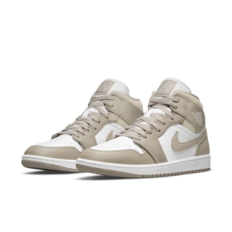 Air Jordan 1 Mid Linen (554724-082)